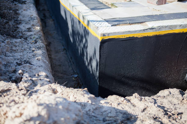 Professional Waterproofing technician working in Piedmont, SC